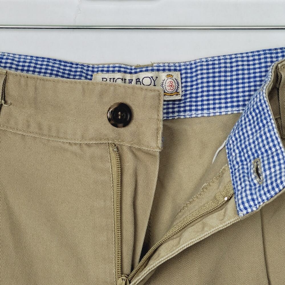 Bugle Boy Collection For Her Khaki Pleated Wide Leg Shorts Women's 12 - Picture 2 of 5